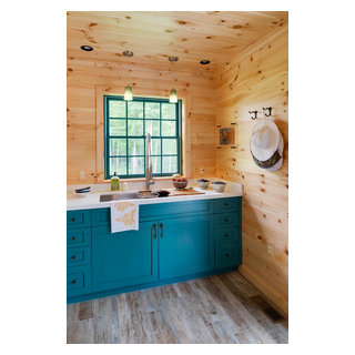Lake House Mudroom - Rustic - Kitchen - Boston - by Woodmeister Master ...
