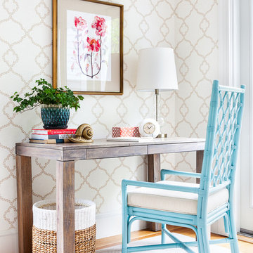 Eclectic Home Office