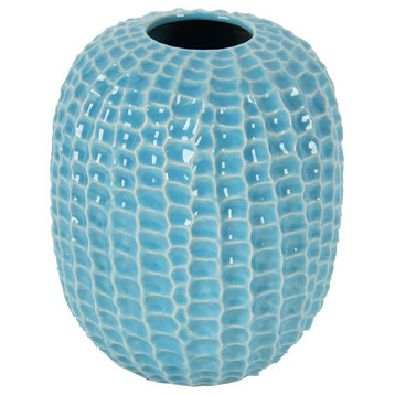 Ceramic Honeycomb Design Vase