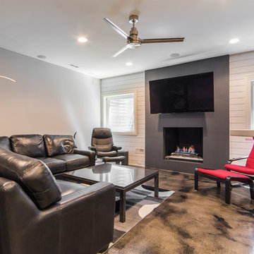 Elmhurst Home - Basement - Designs by Dan Wangler Builders Inc.