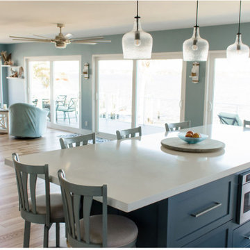 Coastal Transitional Stuart Kitchen