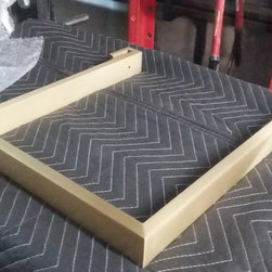 Brass plated steel side table legs - Products