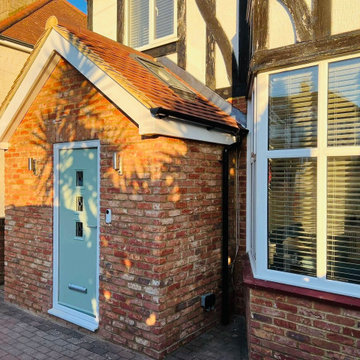 Eastbourne - Porch extension with a WC