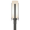 Hubbardton Forge 347288-1015 Forged Vertical Bars Outdoor Post Light