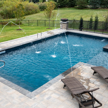 Washington Township, MI - Pool, Patio, Pavilion Project