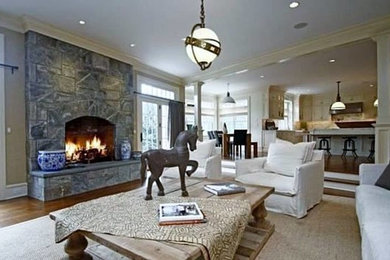 Example of a living room design in New York