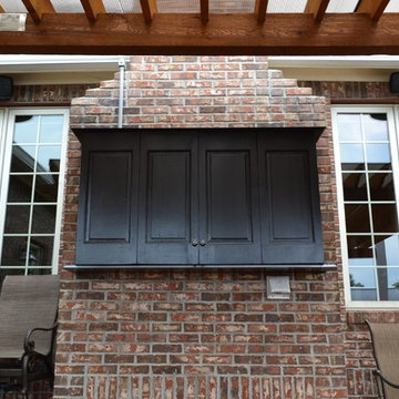 Greenwood, IN - All-Weather 55" TV Panel, Audio & Custom Cabinet