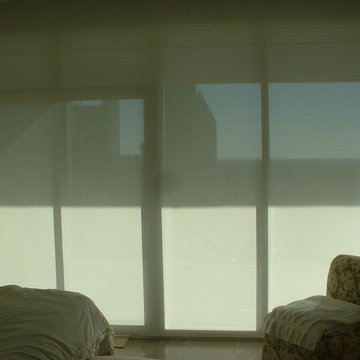 Even with hot West sun in the Summer these shades keep the room coomfortable