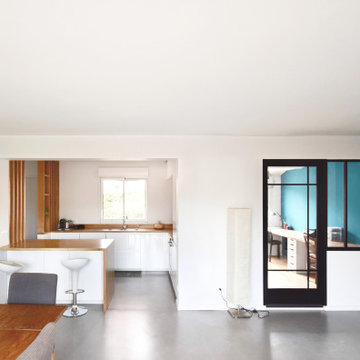 Maison F&L - Vue Cuisine et Bureau
