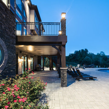 Modern Lodge overlooking the Susquehanna River, 2015