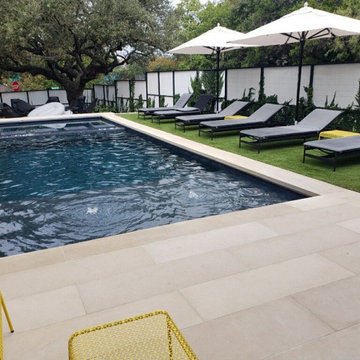 Pools with LawnPop artificial turf