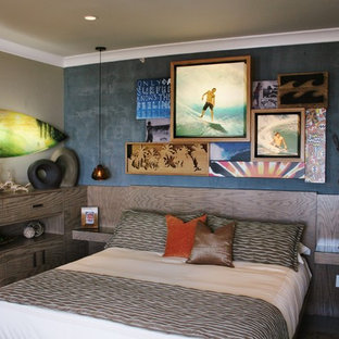 Inspiration for an eclectic home design remodel in Orange County