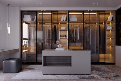 Custom Walk In Closet
