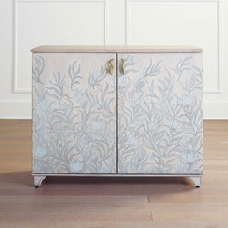 Morgan Inlay Storage Cabinet - Storage Cabinets