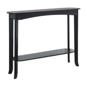 Donnelle Wood Console Table, Espresso