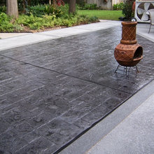Front Entrance Stamped Concrete??
