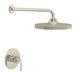 Cambium M-CORE 3-Series Shower Trim - Polished Nickel/Brushed Nickel - Bathroom Faucets And Showerheads