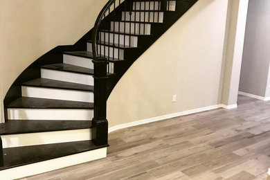 Inspiration for a staircase remodel in Houston