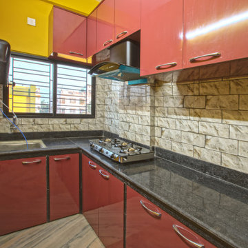 Mr Mukherjee's 995 Sq. Ft. 3BHK Flat