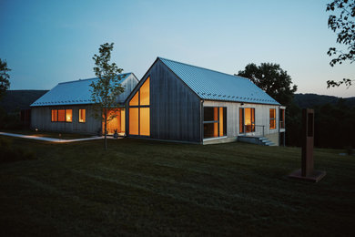 Inspiration for a modern exterior home remodel in Other