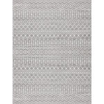 Unique Loom - Rug Unique Loom Moroccan Trellis Light Gray Rectangular 9' 0 x 12' 0 - With pleasant geometric patterns based on traditional Moroccan designs, the Moroccan Trellis collection is a great complement to any modern or contemporary decor. The variety of colors makes it easy to match this rug with your space. Meanwhile, the easy-to-clean and stain resistant construction ensures it will look great for years to come.