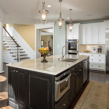 A Well Planned Kitchen for a Culinary Enthusiastic Family in Ashburn VA