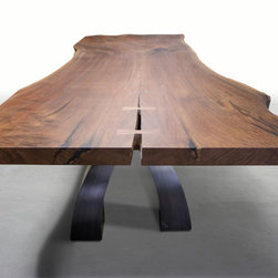 The Big Walnut Wishbone Table - Dining Tables