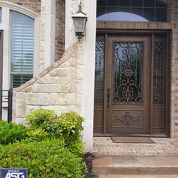 Wrought Iron Exterior Entry Doors - Products