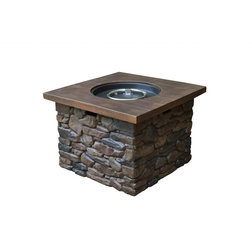 Rustic Fire Pits by Tortuga Outdoor