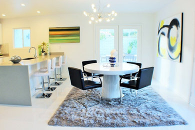 Dining room - contemporary dining room idea in Other
