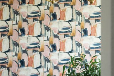 Example of an eclectic home design design in Dallas