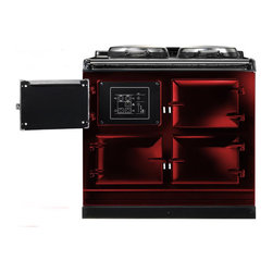 AGA Total Control Range Cooker, Claret | ATC3-CLT - Gas Ranges And Electric Ranges