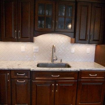 Southampton with White Ice Granite