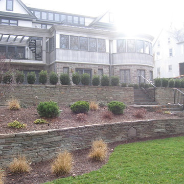 Stonework - Wall and Stairway