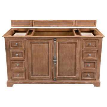 Providence 60" Single Vanity Cabinet, Driftwood