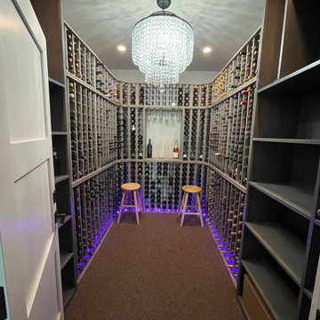 Colorado Grey Stained Wine Cellar