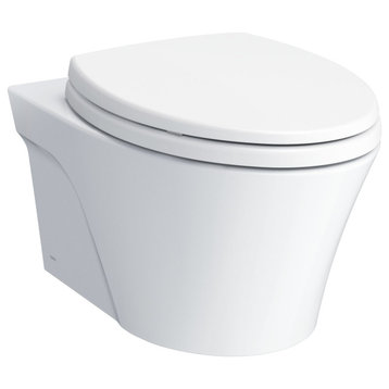 TOTO CT426CFGT40 AP Wall Mounted Elongated Chair Height Toilet - White