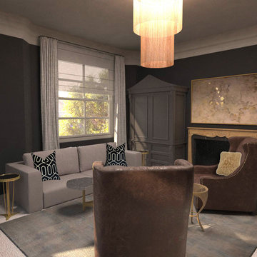 Masculine Sitting Room