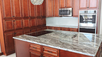 Cherry Kitchen with Double Island