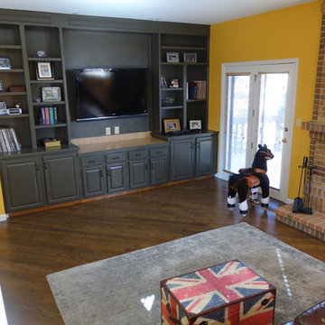 Jacobean Mixed Width Install on 45 Degree