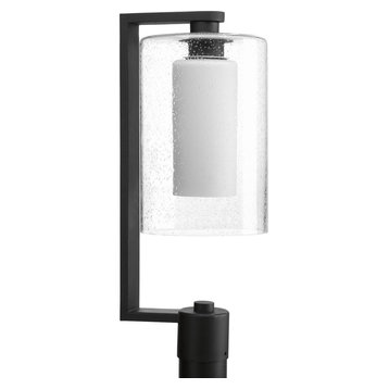 Progress Lighting Compel 1-Light, Post Lantern For Outdoor Applications, Black