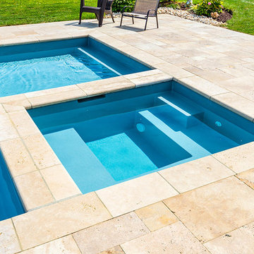 Fiberglass Feature Pool - Mullica Hill, New Jersey