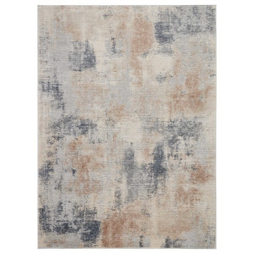Nourison Rustic Textures 9'3" x 12'9" Beige/Grey Modern Indoor Area Rug