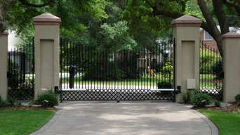 Entrance gate.