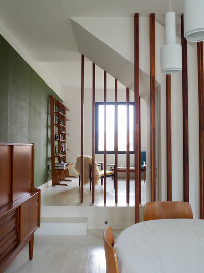 Современный Семейная комната by atelier d'architecture PILON & GEORGES