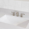 Joyce Bath Vanity, Double Sink, 80", White, Freestanding