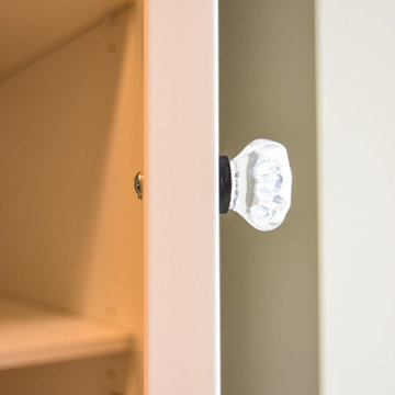 White Lacquer Custom Library - 1" Thick Doors