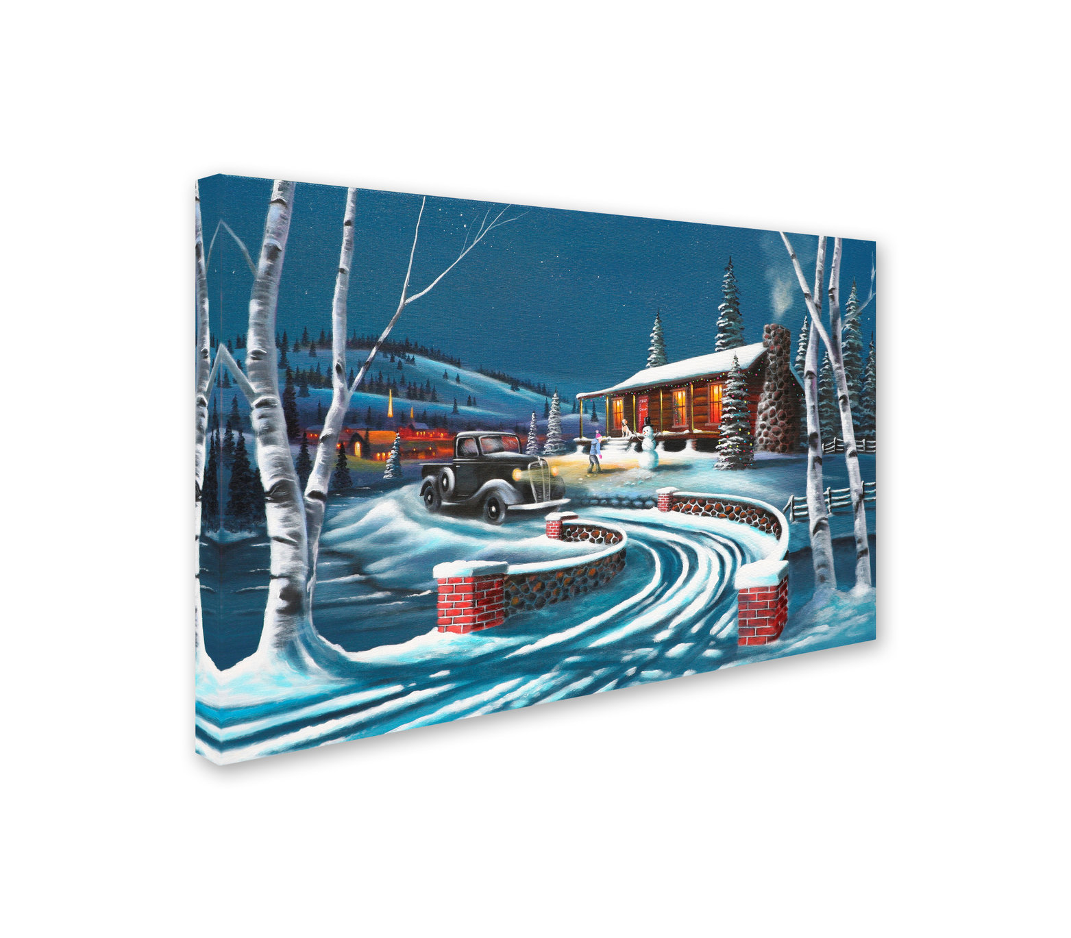 Geno Peoples 'Enchanted Christmas' Canvas Art, 12
