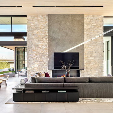 Ebony and Ivory - Great Room
