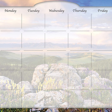 Dry-Erase Stickie Calendar